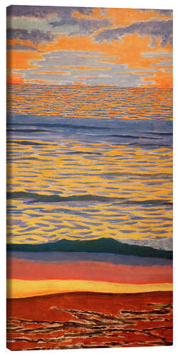 Canvastavla Sea View - Nikolaj Iwanowitsch Kulbin