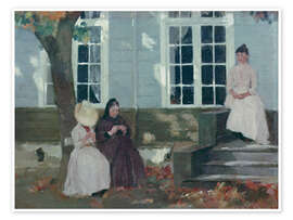 Poster House of the Artist - Signe Scheel, 1888