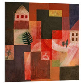 Cuadro de aluminio Chorale and Landscape - Paul Klee