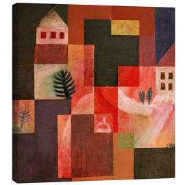 Canvastavla Chorale and Landscape - Paul Klee