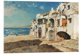 Cuadro de metacrilato White houses of Marina Grande on Capri - Antonino Leto