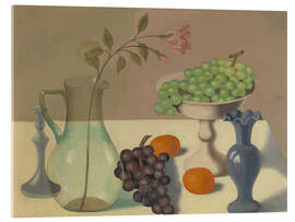 Acrylic print Still life with grapes, 1937