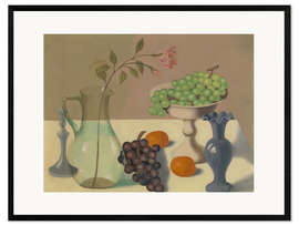 Framed art print Still life with grapes, 1937