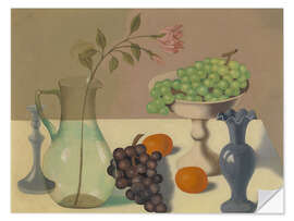 Sisustustarra Still life with grapes, 1937