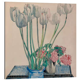 Magnettafel Weiße Tuplen