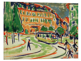 Bilde på skumplate Tram in Dresden, 1909