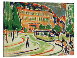 Magnettafel Straßenbahn in Dresden, 1909