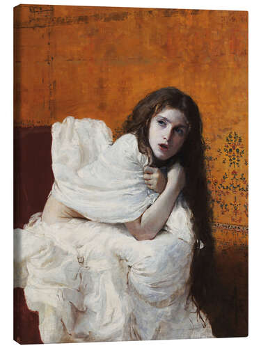 Tableau sur toile Girl coming out of the bath - Paolo Vetri
