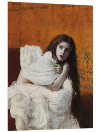 Foam board print Girl coming out of the bath - Paolo Vetri
