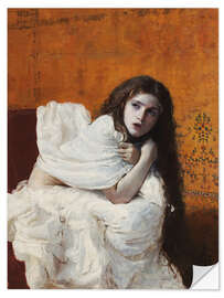 Vinilo para la pared Girl coming out of the bath - Paolo Vetri