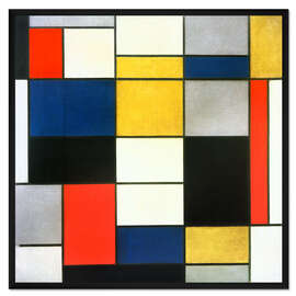 Gerahmter Kunstdruck Komposition A, 1920