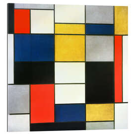 Quadro em plexi-alumínio Composition A, 1920