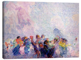 Canvas print Gust of wind, 1923 - Plinio Nomellini