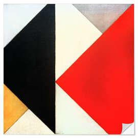 Selvklebende plakat Counter-Composition XIII, 1926