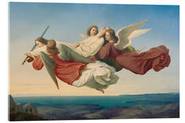 Akrylglastavla The body of Saint Catherine - Heinrich Mücke, 1836