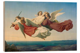 Quadro de madeira The body of Saint Catherine - Heinrich Mücke, 1836