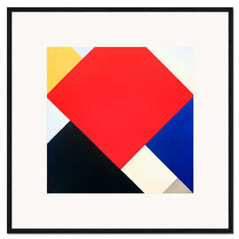 Impression artistique encadrée Counter-Composition V, 1924