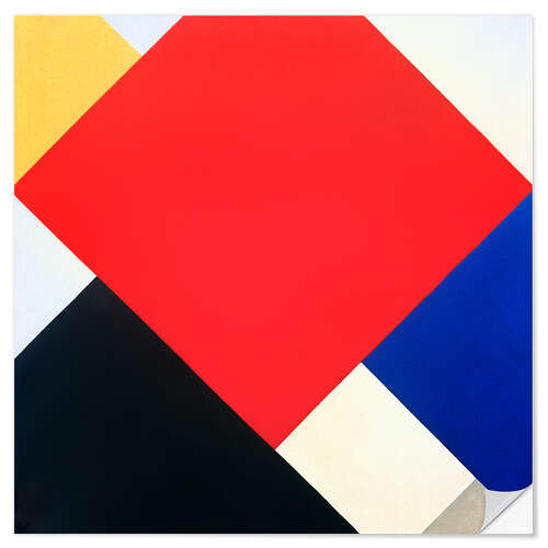 Selvklebende plakat Counter-Composition V, 1924