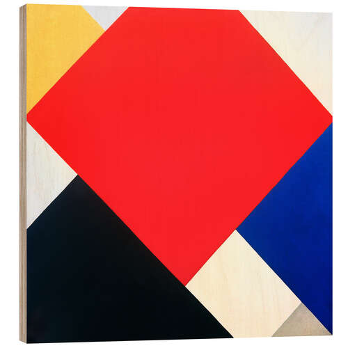 Print på træ Counter-Composition V, 1924