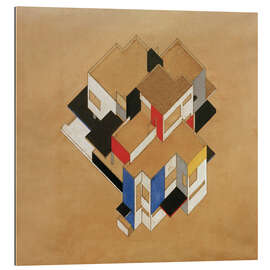 Gallery Print Axonometrische Projektion eines Privathauses, 1923