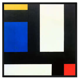 Gerahmter Kunstdruck Gegen-Komposition IV, 1925