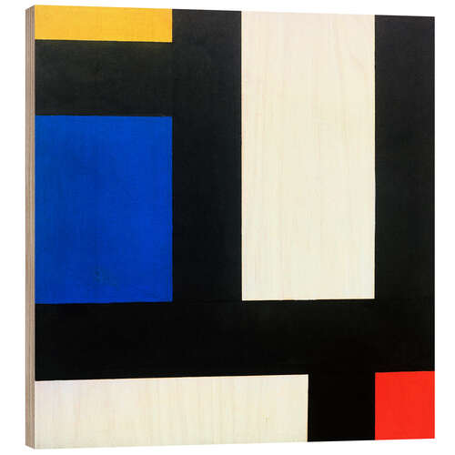 Print på træ Counter-Composition IV, 1925