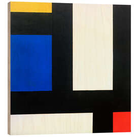 Print på træ Counter-Composition IV, 1925