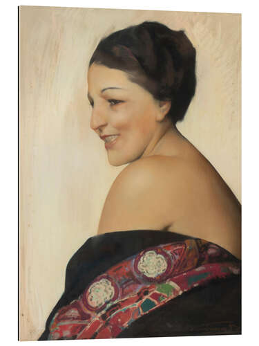 Gallery print The laughing woman