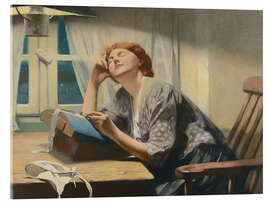 Acrylic print The lacemaker’s dream - Firmin Baes