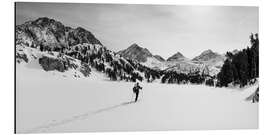 Alubild Skitourengeher, Sierra Nevada, Kalifornien II - Jones &amp; Shimlock