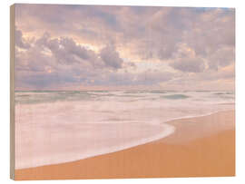 Quadro de madeira Tranquil Beach - Assaf Frank