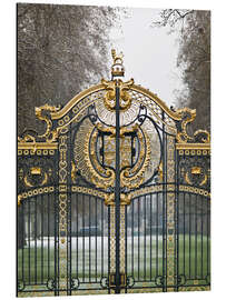 Stampa su alluminio Green park gate - Assaf Frank