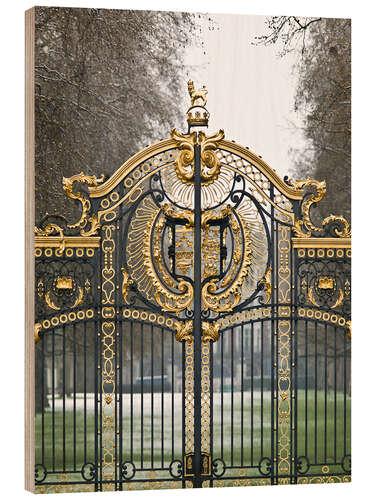 Cuadro de madera Green park gate