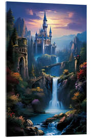 Akrylbillede Fairy Tale Castle - Mango Art