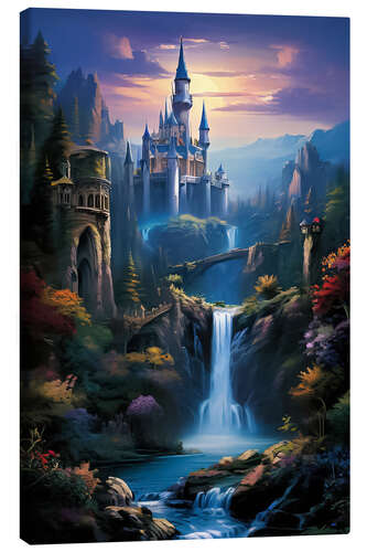 Lienzo Fairy Tale Castle