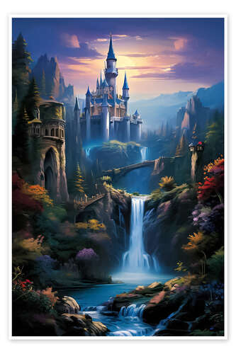 Poster Fairy Tale Castle