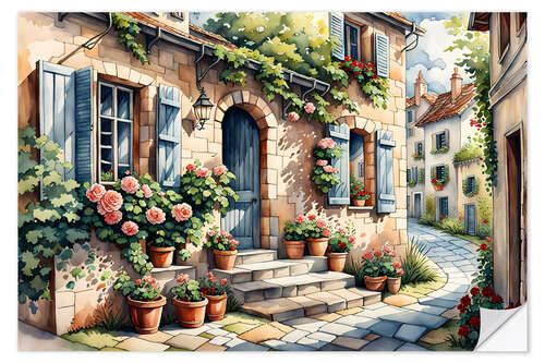 Wall sticker European Village