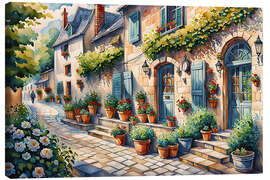 Lienzo Village Street - Mango Art