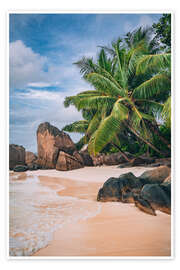 Poster Anse Patates, Seychellen