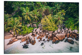Alubild Strand im Paradies - Stefan Becker