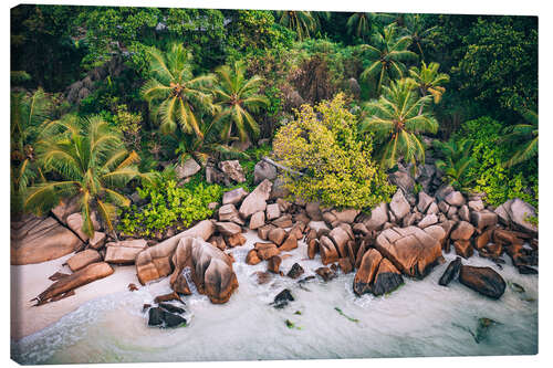 Canvas print Beach in paradise