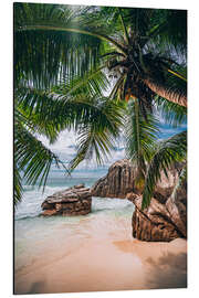 Aluminium print Paradisiacal dream beach