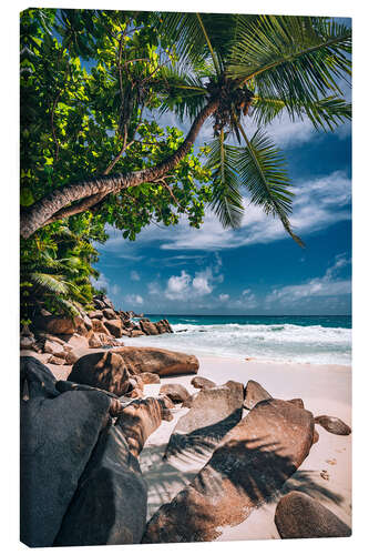 Tableau sur toile Tropical dream beach