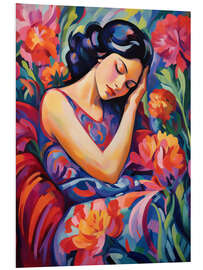 Hartschaumbild Innerer Frühling