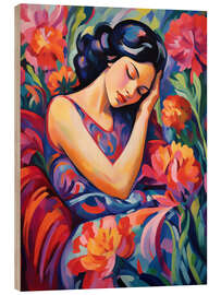 Cuadro de madera Inner Spring - Frank Daske