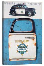 Obraz na płótnie California Highway Patrol - Georg Huber