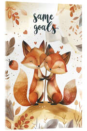 Obraz na szkle akrylowym Same Goals - Bettina Dittmann