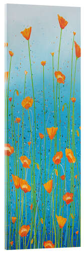 Akrylglastavla Orange poppies