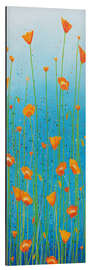 Obraz na aluminium Orange poppies