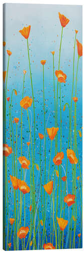 Canvas print Orange poppies